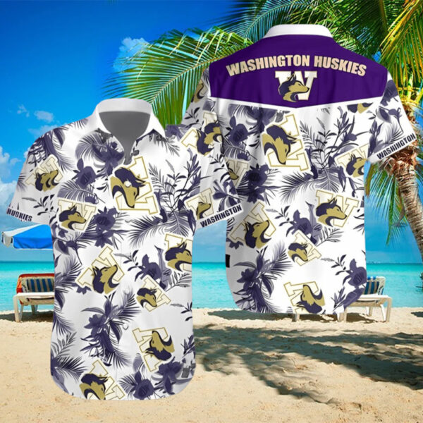 Washington Huskies Hawaii Shirt