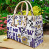 Washington Huskies Leather Handbag 1