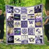 Washington Huskies Quilt Blanket 3