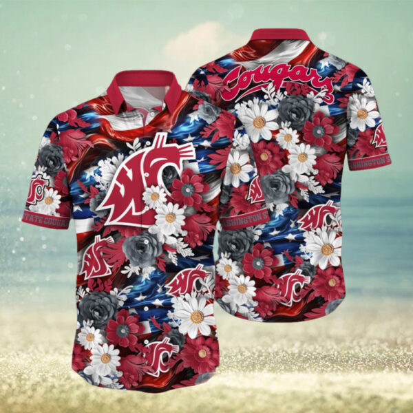 Washington State Cougars Hawaii Shirt 1