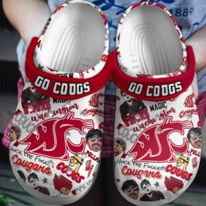 Washington State Cougars Crocs 2