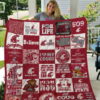 Washington State Cougars Quilt Blanket