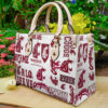 Washington State Cougars Leather Handbag