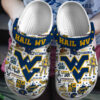 West Virginia Mountaineers Crocs 3