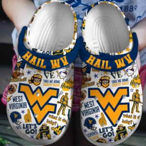 West Virginia Mountaineers Crocs 1