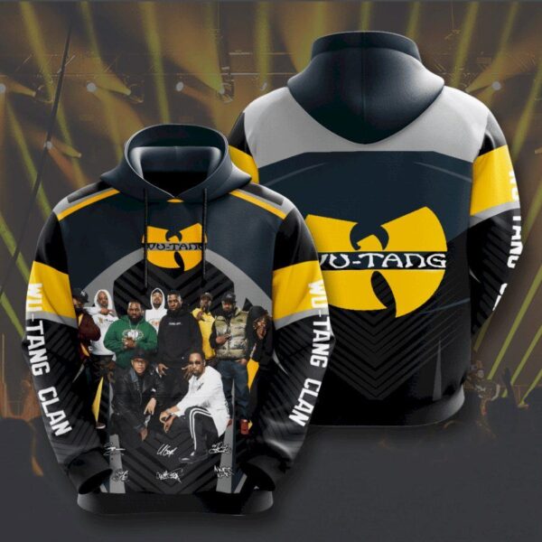 Wutang Hoodie Zip Hoodie 3D 1