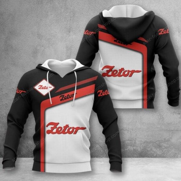 Zetor Hoodie Zip Hoodie 3D 1