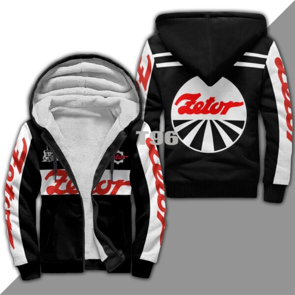 Zetor Fleece Zipper Hoodie