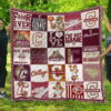 Charleston Cougars Quilt Blanket 1