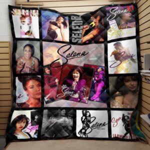 Selena Quintanilla Quilt Blanket 1