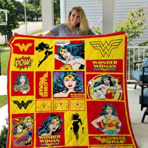 Wonder Woman Quilt Blanket 2