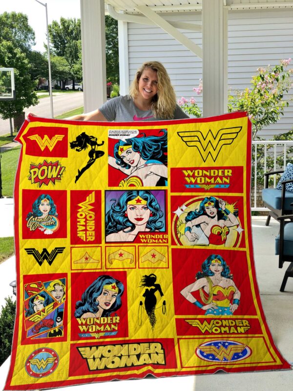 Wonder Woman Quilt Blanket 2